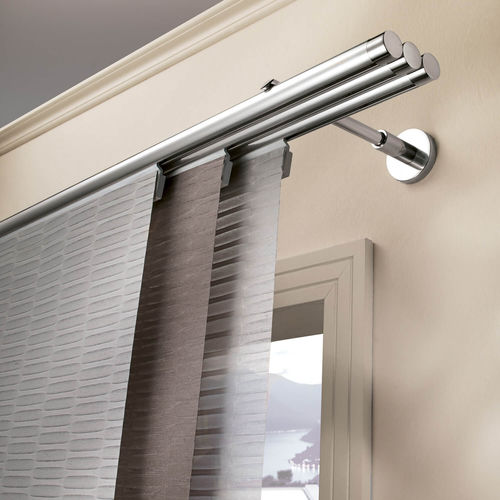 Aluminium-Gardinenstange - DARIA - CASA VALENTINA - zur Wandbefestigung / für Fenster