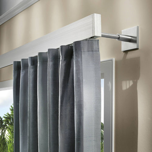 Aluminium-Gardinenstange - CARMEN - CASA VALENTINA - zur Wandbefestigung / für Fenster