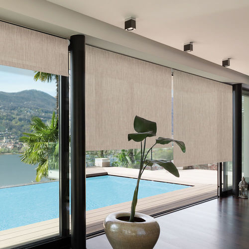 Jalousie für Fenster - SLIM BASIC 50  - CASA VALENTINA - Aluminium / mit Kettenauslösung / für Sonnenschutz