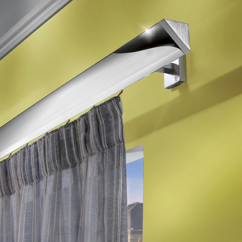 Aluminium-Gardinenstange - KETTY  - CASA VALENTINA - zur Wandbefestigung / für Fenster