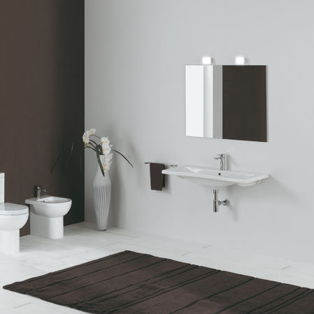 Wand-Waschbecken - CLEVER 60 - Ceramica Althea - Keramik / rechteckig / 1-Loch