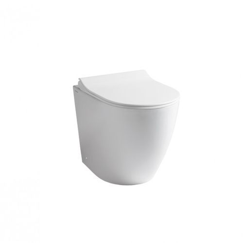 WC in Wandnähe - COVER - Ceramica Althea - Keramik / für Privatgebrauch / oval