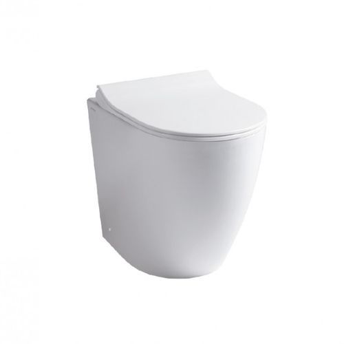 WC in Wandnähe - COVER - Ceramica Althea - Keramik / für Privatgebrauch / oval