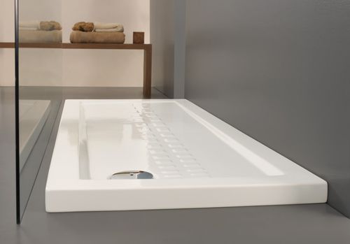 Rechteckige Duschtasse - ITO - Ceramica Althea - erhöht / für Gewerbegebrauch / für Privatgebrauch