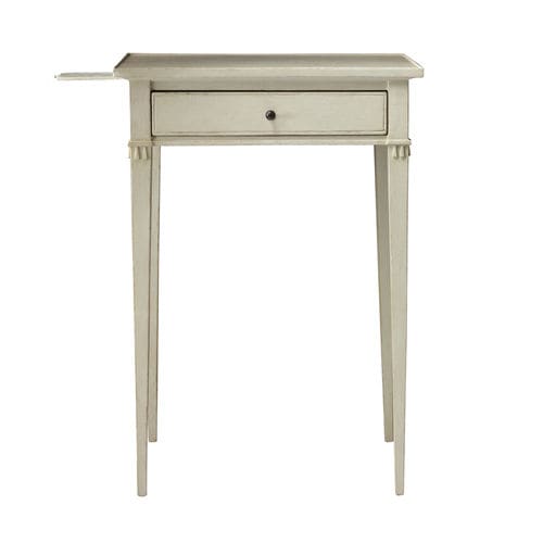 Beistelltisch / Gustavianischer Stil - GUS085  - CHELSEA TEXTILES - Teakholz / rechteckig / mit Schublade