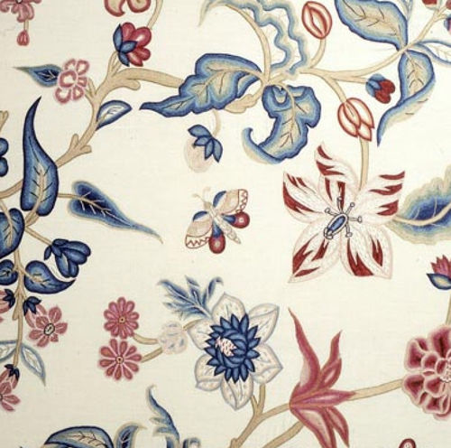 Möbelstoff - LILIES,MAGNOLIA & CHRYSANTHEMUMS - CHELSEA TEXTILES - Blumenmotive / Baumwolle / Leinen