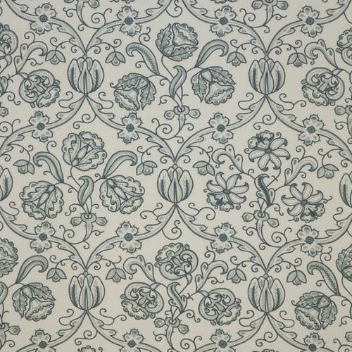 Möbelstoff - TUDOR TRELLIS  - CHELSEA TEXTILES - Motiv / Baumwolle / Leinen