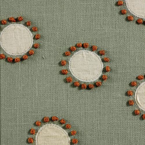 Möbelstoff - BETTY  - CHELSEA TEXTILES - Motiv / Leinen / bestickt
