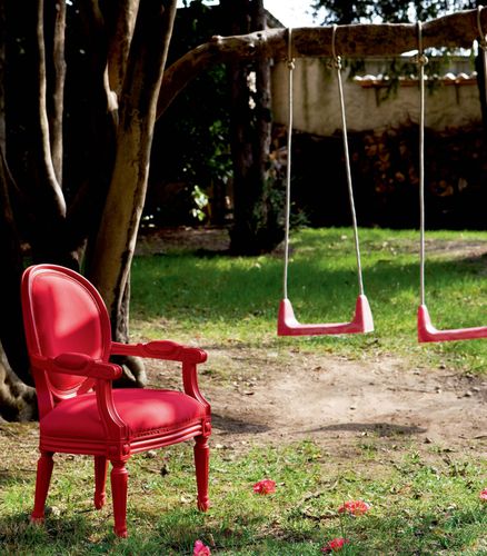 Neobarock-Stuhl - MINI CR/606 - CREAZIONI - Holz / für Kinder / Medaillon