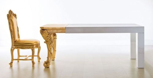 Neobarock-Esstisch - IL CAPO CR/3985 - CREAZIONI - lackiertes Holz / rechteckig / für Privatgebrauch