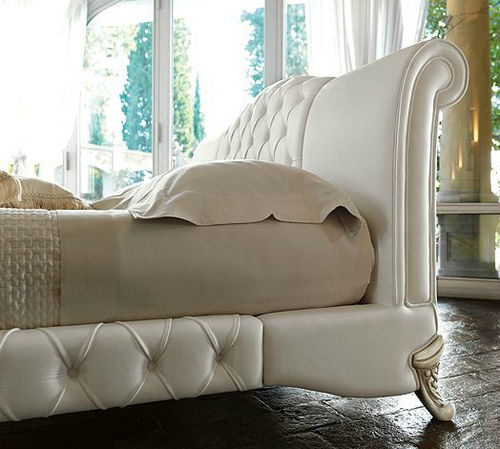 Doppelbett - MORRIS - DANTI di Danti Stefano e C. - Stil / Polster / gepolstertes Kopfteil