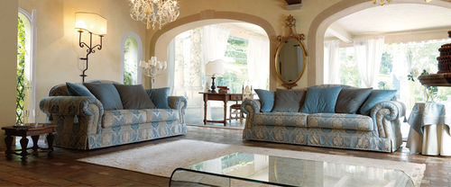 Klassisches Sofa - JOSEPH  - DANTI di Danti Stefano e C. - Stoff / mit abnehmbarem Bezug / beige