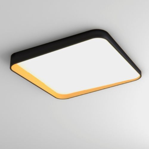 Moderne Deckenleuchte - EDGAR - DARK AT NIGHT NV - rund / quadratisch / Metall