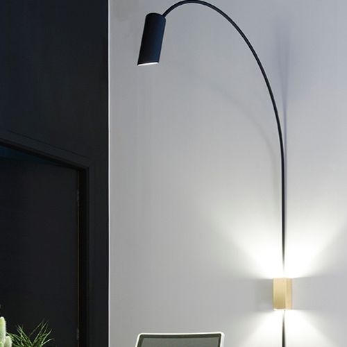 Moderne Wandleuchte - WALLSTER - DARK AT NIGHT NV - für den Innenraum / Aluminium / LED