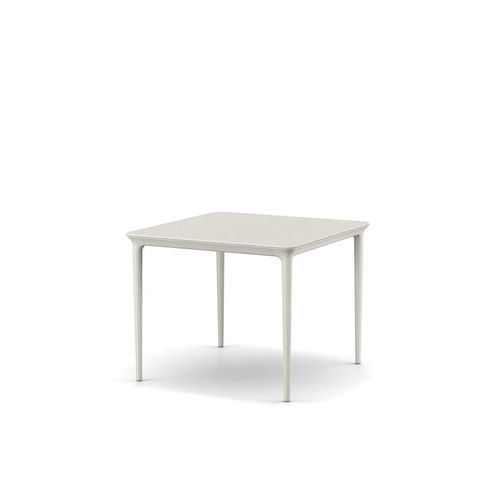 Moderner Esstisch - BELLMONDE - DEDON GmbH - Verbundwerkstoff / HPL / Gestell aus Aluminium