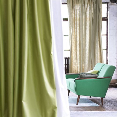 Möbelstoff - ORBA - DESIGNERS GUILD - für Vorhänge / einfarbig / Leinen