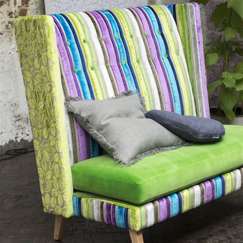Möbelstoff - SAVIO  - DESIGNERS GUILD - für Vorhänge / Streifenmuster / Naturmotiv