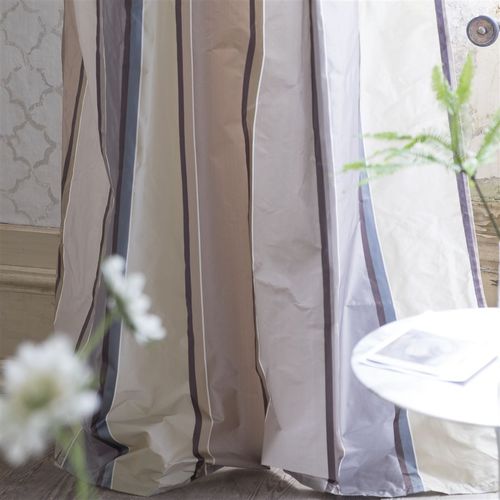 Möbelstoff - MIRAFIORI - DESIGNERS GUILD - für Vorhänge / Streifenmuster / Seide