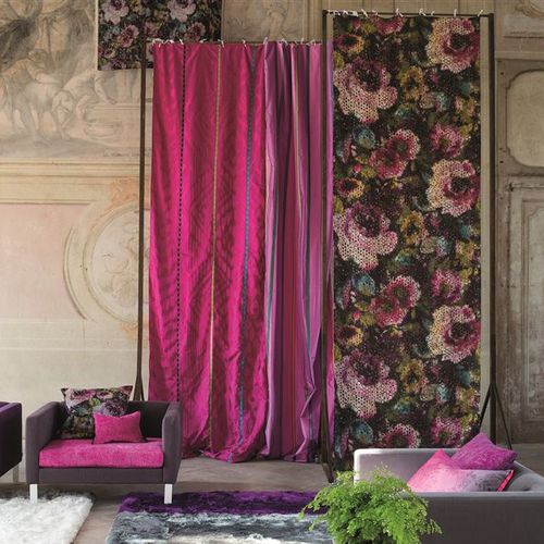 Möbelstoff - MADHURI  - DESIGNERS GUILD - für Vorhänge / Motiv / Baumwolle
