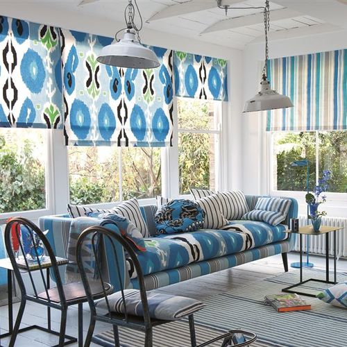 Möbelstoff - MIAMI - DESIGNERS GUILD - für Vorhänge / für Sonnenschutz / Motiv