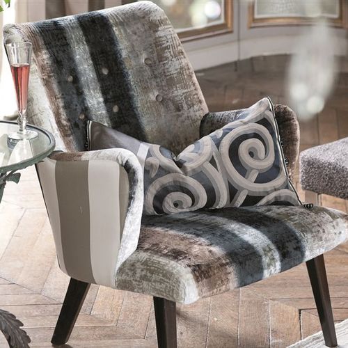 Möbelstoff - PHIPPS - DESIGNERS GUILD - Motiv / einfarbig / Samt