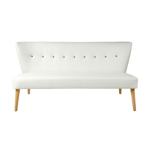 Modernes Sofa - JULEP - DESIGNERS GUILD - Stoff / weiß / Zweisitzer