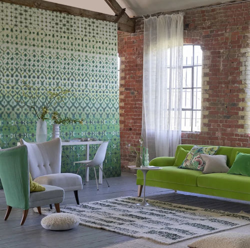 Innenwandverkleidung - KARAOSHI  - DESIGNERS GUILD - bedruckt / Vlies / Stoffoptik
