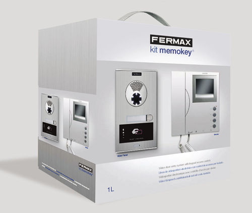 Video-Türsprechanlagensystem / Metall - 04887    - FERMAX ELECTRÓNICA - für Außenbereich / für den Innenraum