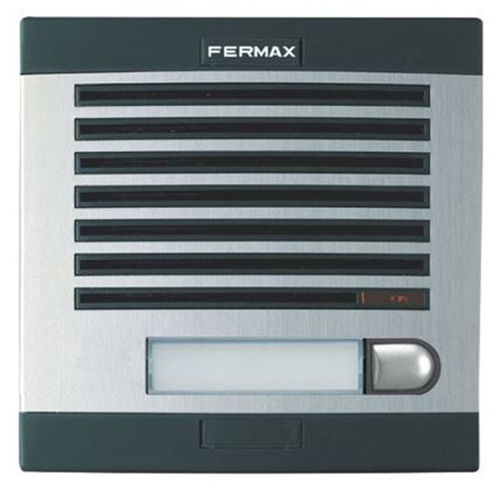 Aluminium-Türstation - CITYLINE CLASSIC: 08300  - FERMAX ELECTRÓNICA - für Außenbereich / ohne Kamera / mit 1 Taste