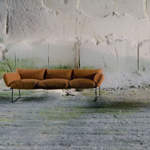Modernes Sofa - ELISA  - DRIADE - für Außenbereich / Stoff / Polyurethanschaum