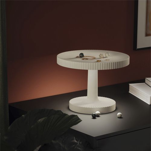 Tischlampe - WELCOME - DRIADE - tragbar / Nachttisch / Kunststoff