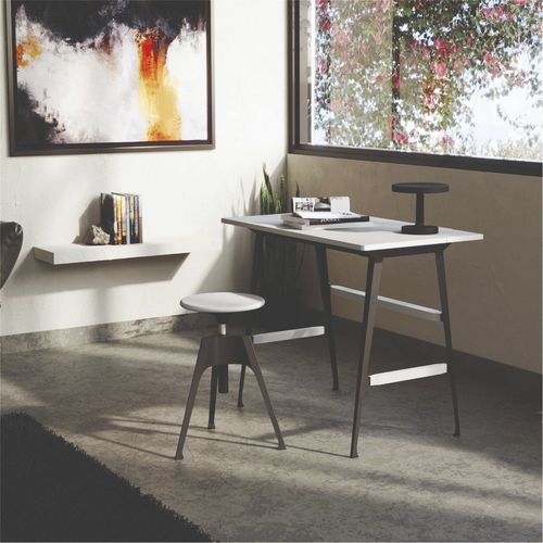 Bodenstehender Schreibtisch - PORTABLE ATELIER - DRIADE - modern / Eiche / Birke