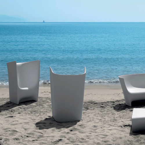 Moderner Sessel - PLIE’ - DRIADE - Kunststoff / Polyurethan / Polycarbonat
