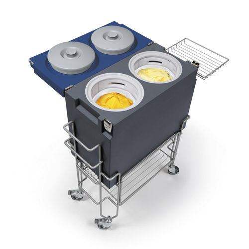 Wagen für Eis - GELATO COOLBOX - IFI - für Restaurants / gekühlt / Polyethylen