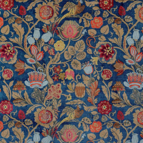 Möbelstoff - LANCELOT  - EDMOND PETIT - Blumenmotive / Baumwolle / Leinen