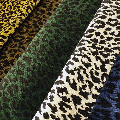 Möbelstoff - LEOPARD  - EDMOND PETIT - Tierhautmotiv / Viskose / Samt