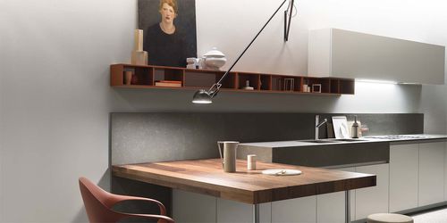 Naturstein-Arbeitsplatte - ONE - ERNESTOMEDA - für Küche