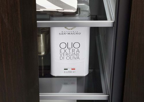 Moderner Lagerschrank für Küchen - ONE - ERNESTOMEDA - Holz