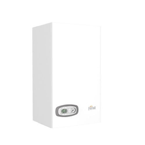 Gas Heizkessel Divacondens D Ferroli Sofort Wirkend Wandmontiert Wohnbereich