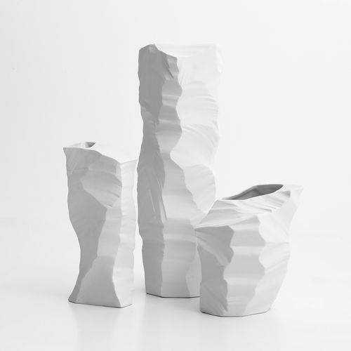 Moderne Vase - ARTIKA-2 - FOS CERAMICHE - Porzellan / handgefertigt