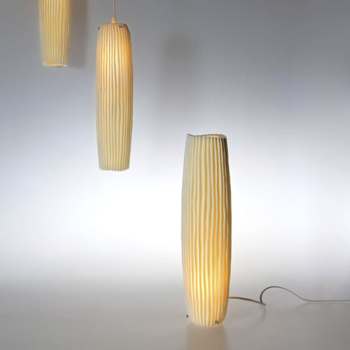Tischlampe - L-06A - FOS CERAMICHE - Porzellan / modern / mit Kabel