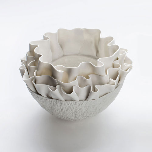 Moderne Vase - AC series - FOS CERAMICHE - Porzellan / handgefertigt