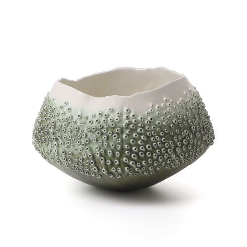 Porzellanschale - OCEANO GREEN  - FOS CERAMICHE - Contract / modern / handgefertigt