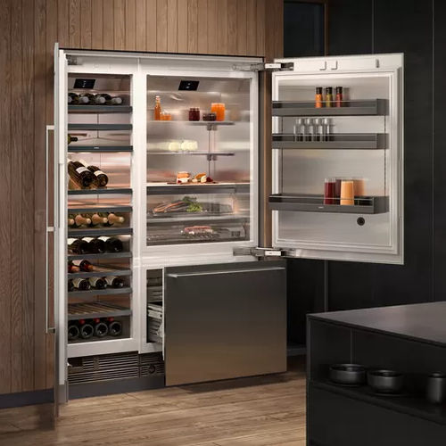 Kühl-Gefrierkombination / mit Doppeltür - RB492305 - GAGGENAU - mit Schublade / für Privatgebrauch / Einbau