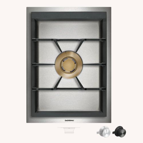 Gaskochfeld - VG415115F - GAGGENAU - mit 1 Kochfeld / Einbau / mit Drehknöpfen