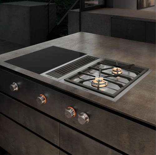 Gaskochfeld - VG425115F - GAGGENAU - mit 2 Kochfeldern / Einbau / mit Drehknöpfen