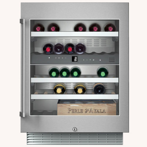 Service-Weinkühlschrank - RW404264 - GAGGENAU - Einbau / Holz / Aluminium