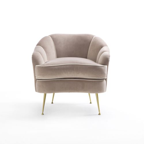 Moderner Sessel - MILANO : CAMELIA CAM 01A - GALIMBERTI NINO - Stoff / mit abnehmbarem Bezug
