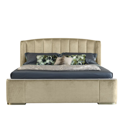 Doppelbett - MILANO : ZAFFIROZAF 01A - GALIMBERTI NINO - modern / Polster / Kopfteil