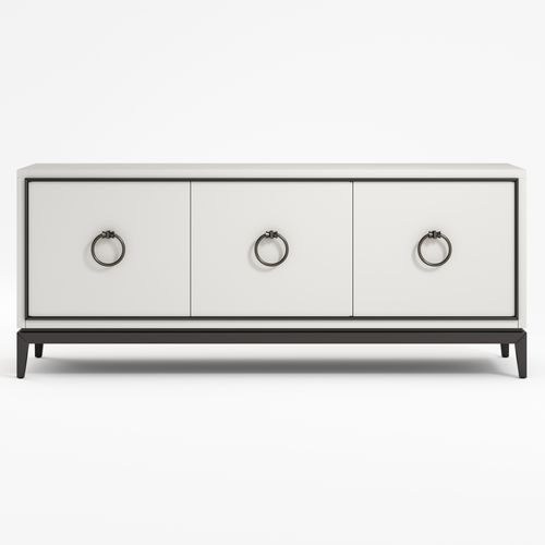 Modernes Sideboard - PARIS : ASMARA 3 ASM 83C - GALIMBERTI NINO - lackiertes Holz / Massivholz / Eukalyptusholz
